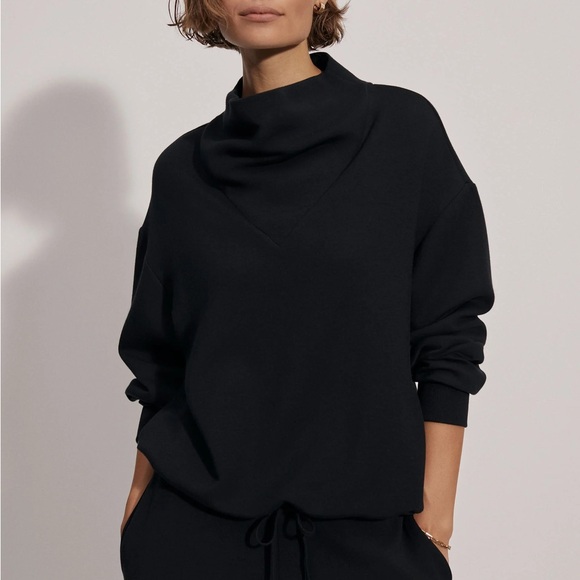 VARLEY Betsy Sweat in Black Size Small NWOT - Picture 1 of 13